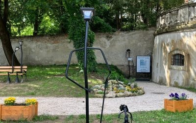 Megnyílt az ország első interaktív kandeláber parkja Gödöllőn